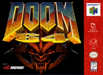 Doom 64 (USA) (Rev 1) box cover front